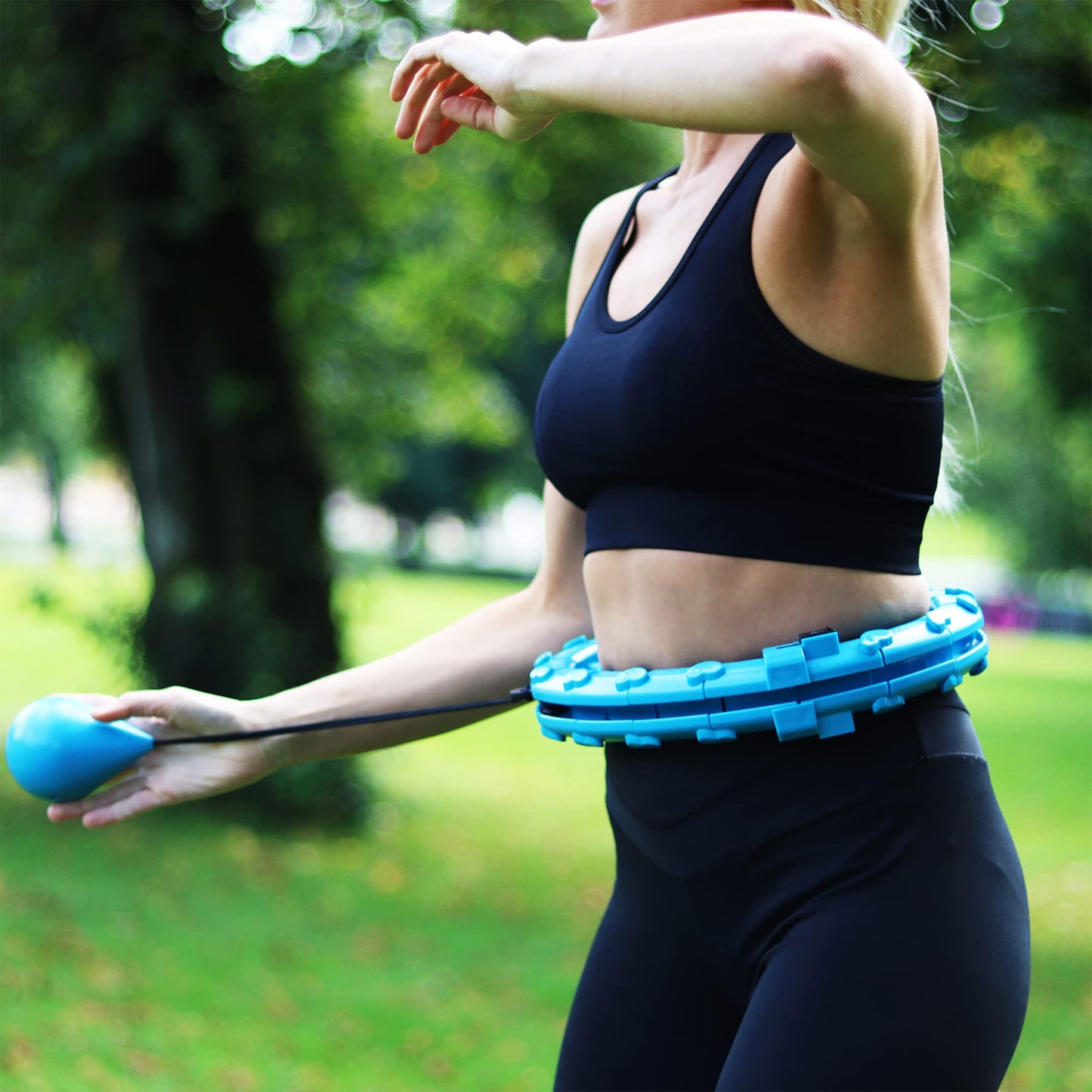 SAPHIRA™ - SMART WEIGHTED HULA HOOPFIT