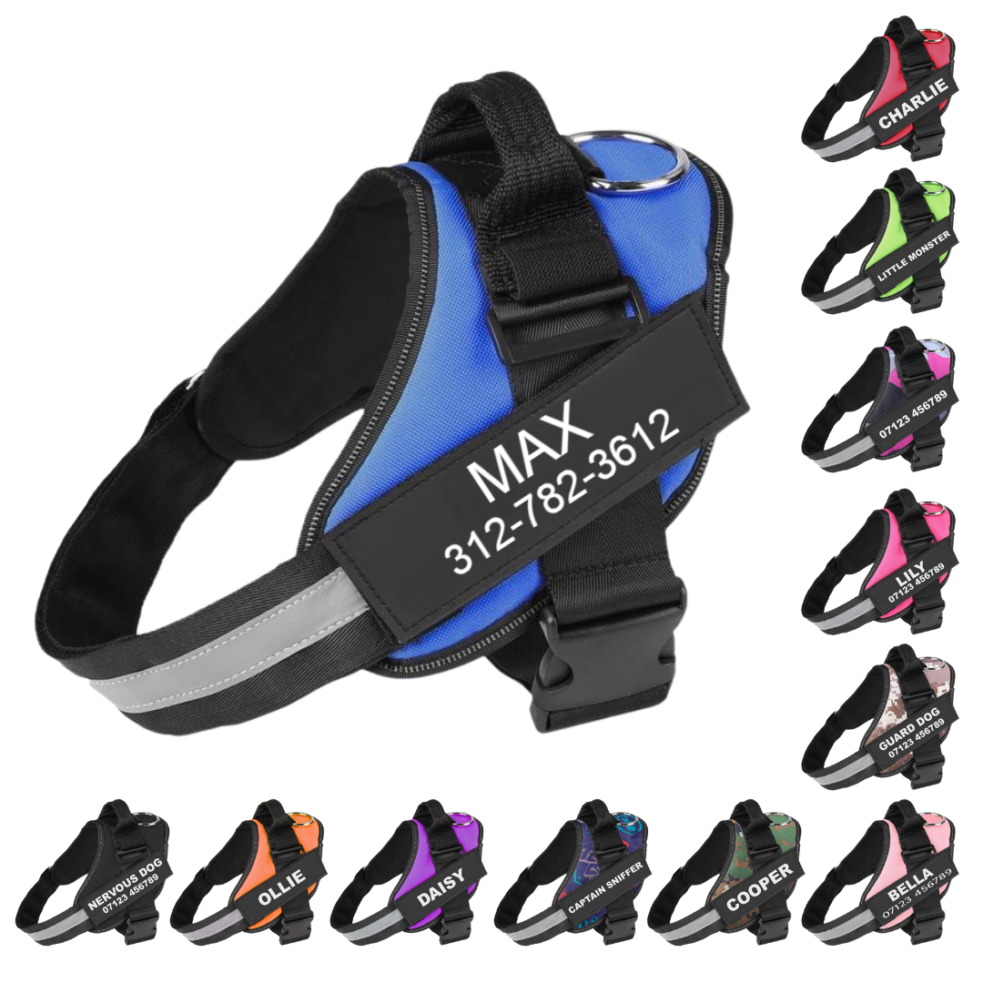 SAPHIRA™ - CUSTOM FIT NO-PULL DOG HARNESS