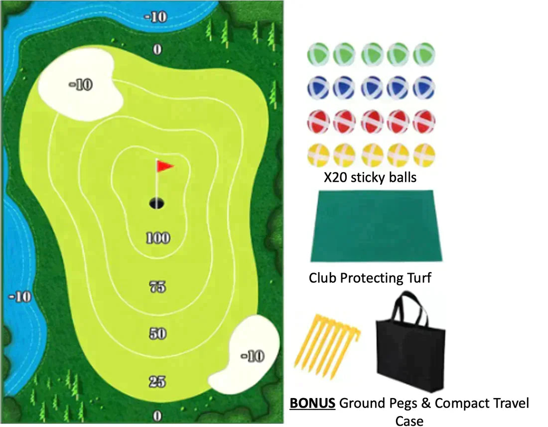 SAPHIRA™ - ULTIMATE GOLF GAME SET