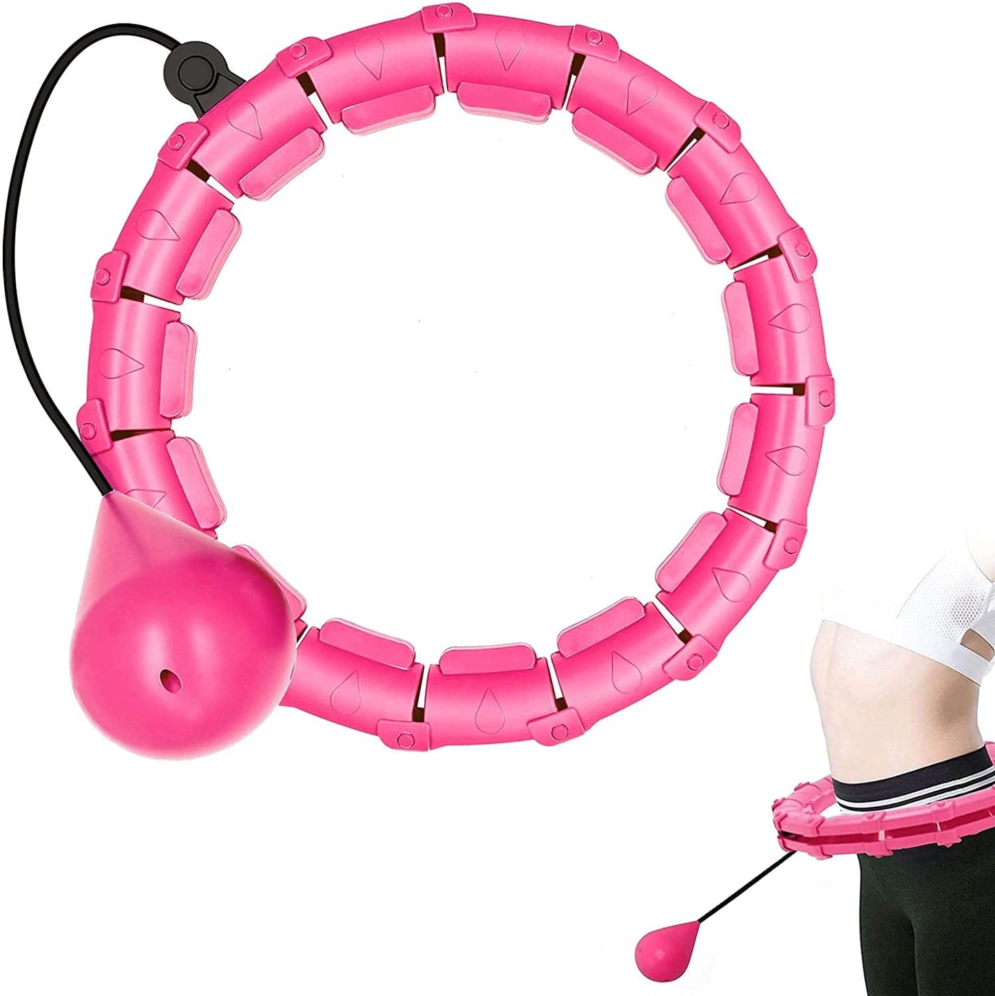 SAPHIRA™ - SMART WEIGHTED HULA HOOPFIT