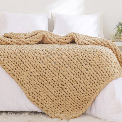SAPHIRA™  - COZY KNIT BLANKET