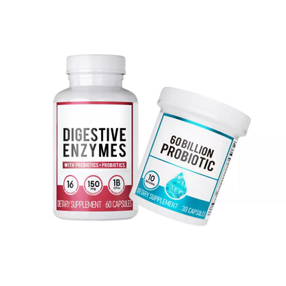 SAPHIRA™  - DIGESTIVE ENZYMES 60CT + 60B PROBIOTIC 30CT